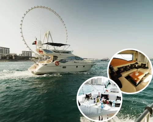 43ft Yacht Sightseeing in Dubai